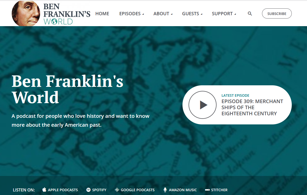 Ep 309 on the home page 17 Aug 21